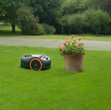 Robotic Lawn Mower for Lawns Up to 800m², Wire-Free Installation, AI Vision Navigation