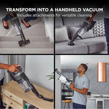 Shark Stratos Cordless Stick Vacuum Cleaner, Charcoal/Silver, IZ420UKT