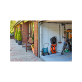 Corded Electric Rotary Lawn Mower, 30cm Cutting Width, 1200W, with 30L Grass Box and Foldable Vertical Storage
