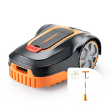 Robotic Lawn Mower for Gardens Up to 800m² with Auto-Charging Station, Boundary Wire & Rain Sensor