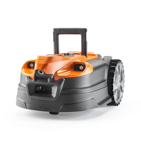 Wire-Free Robotic Lawn Mower for Gardens Up to 800m² with Optical Vision Navigation & Auto-Charging Dock