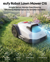 Wire-Free Robotic Lawn Mower for Gardens Up to 500m² with AI Vision Navigation & 3D Obstacle Avoidance